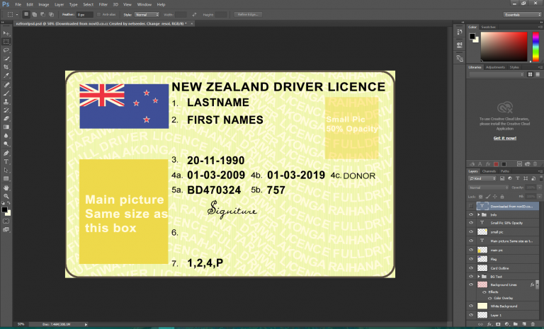 NEW ZEALAND DRIVING LEARNER AND LICENCE