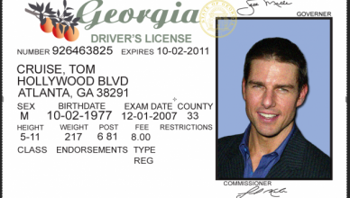 driving licence psd file